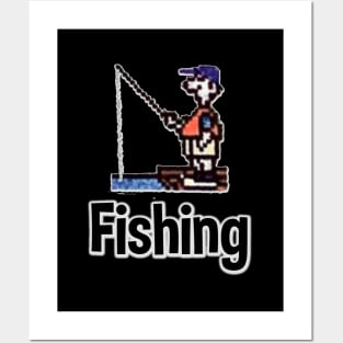 Fishing... Posters and Art